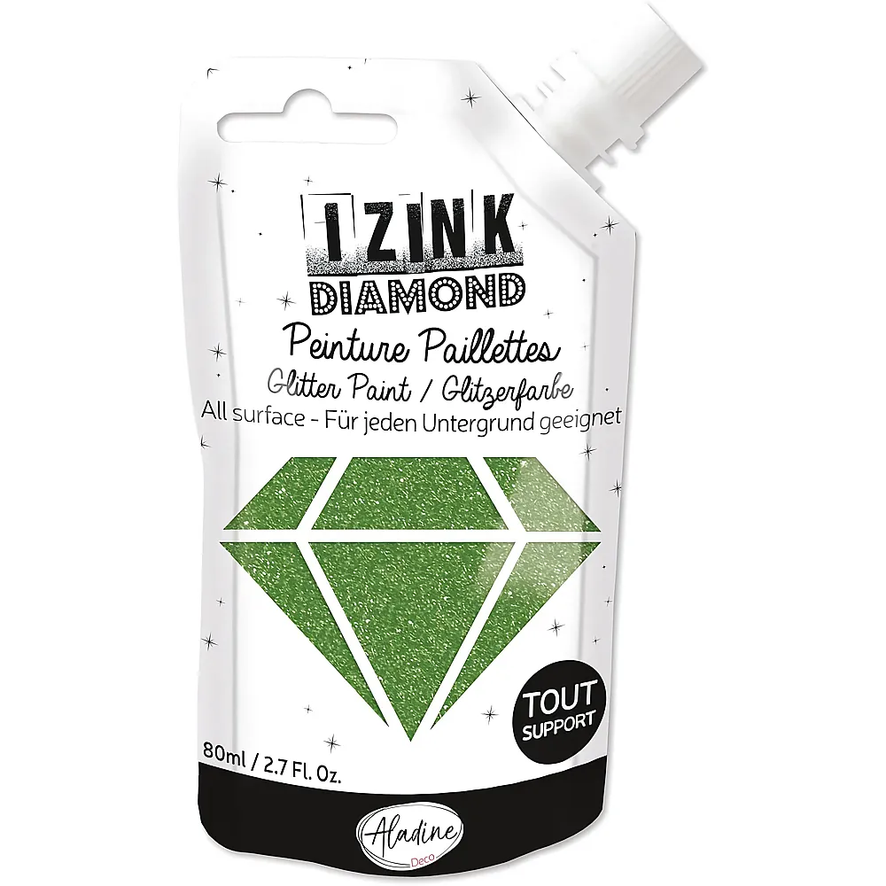 Aladine Izink Diamond Dunkelgr�n - 80 ml