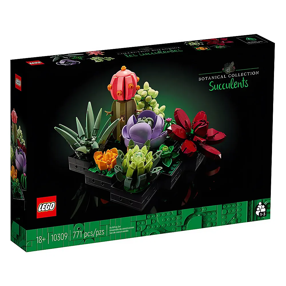 LEGO Icons Botanical Collection Sukkulenten 10309