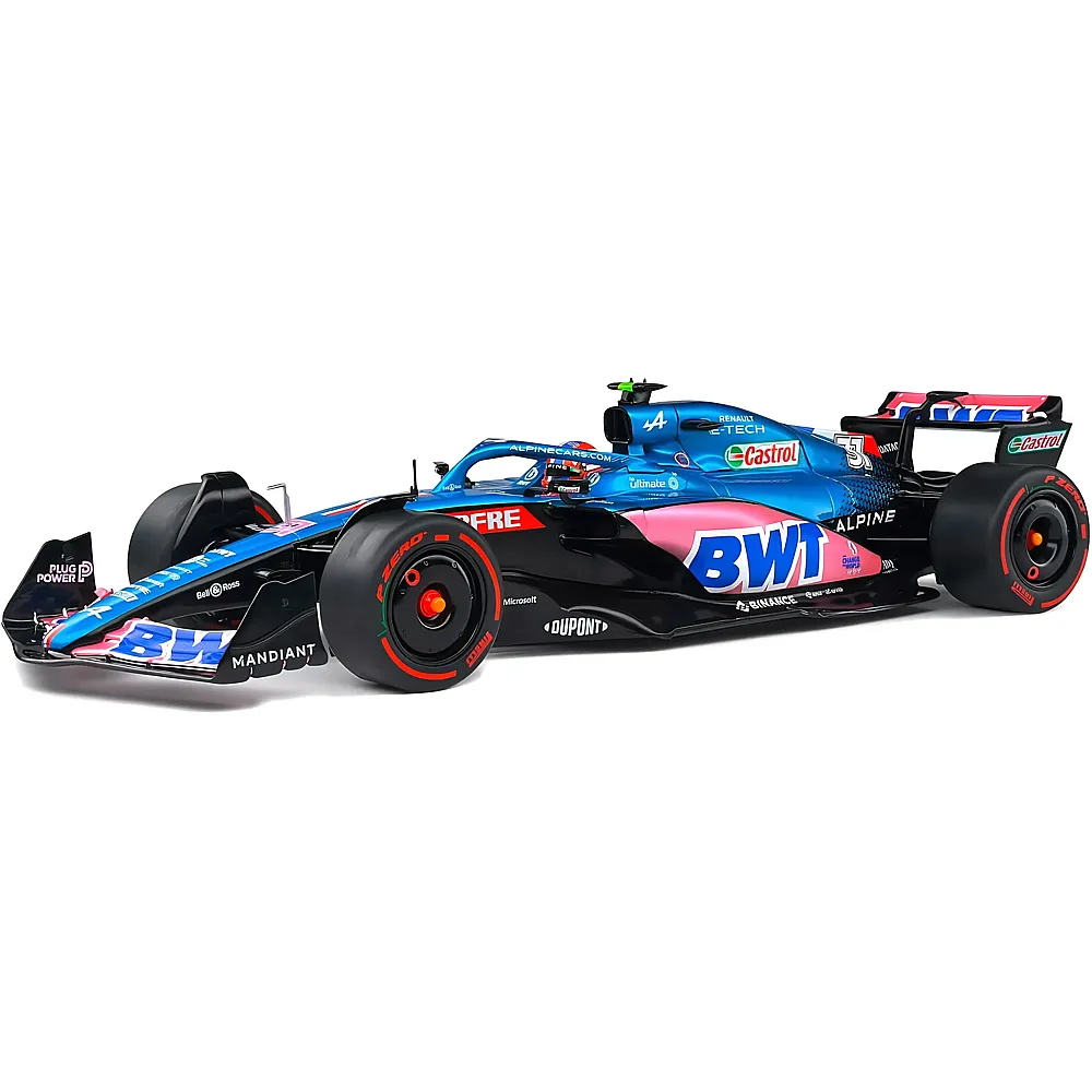 Solido 1:18 F1 BWT Alpine A522 Cocon Blau