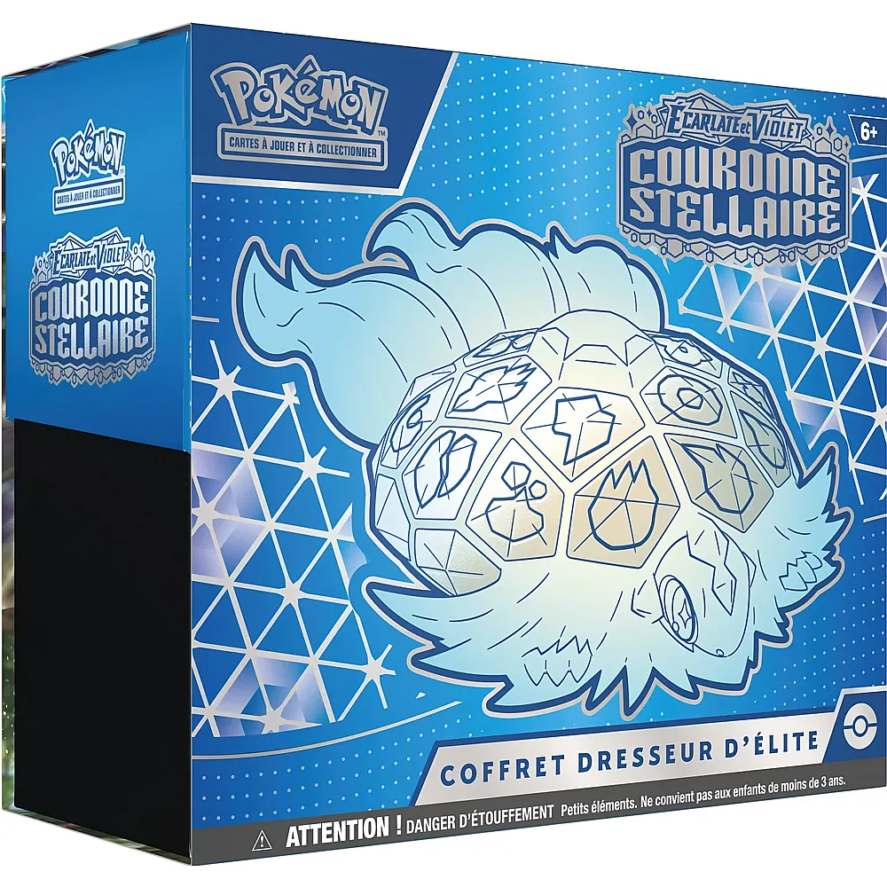 Pok�mon TCG Pok�mon Couronne Stellaire - Elite Trainer Box - Franais