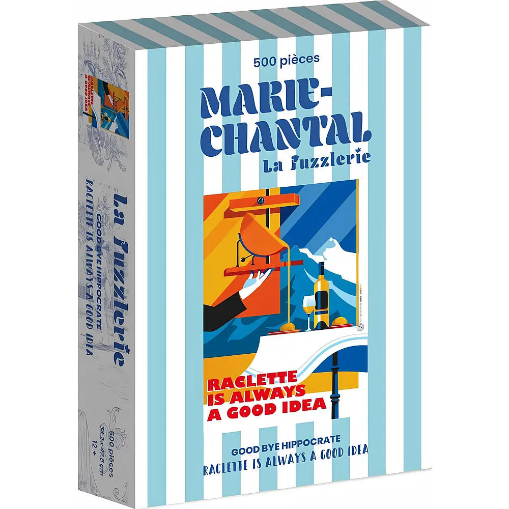 Marie-Chantal Puzzle Raclette is always a good Idea - 500 Teile
