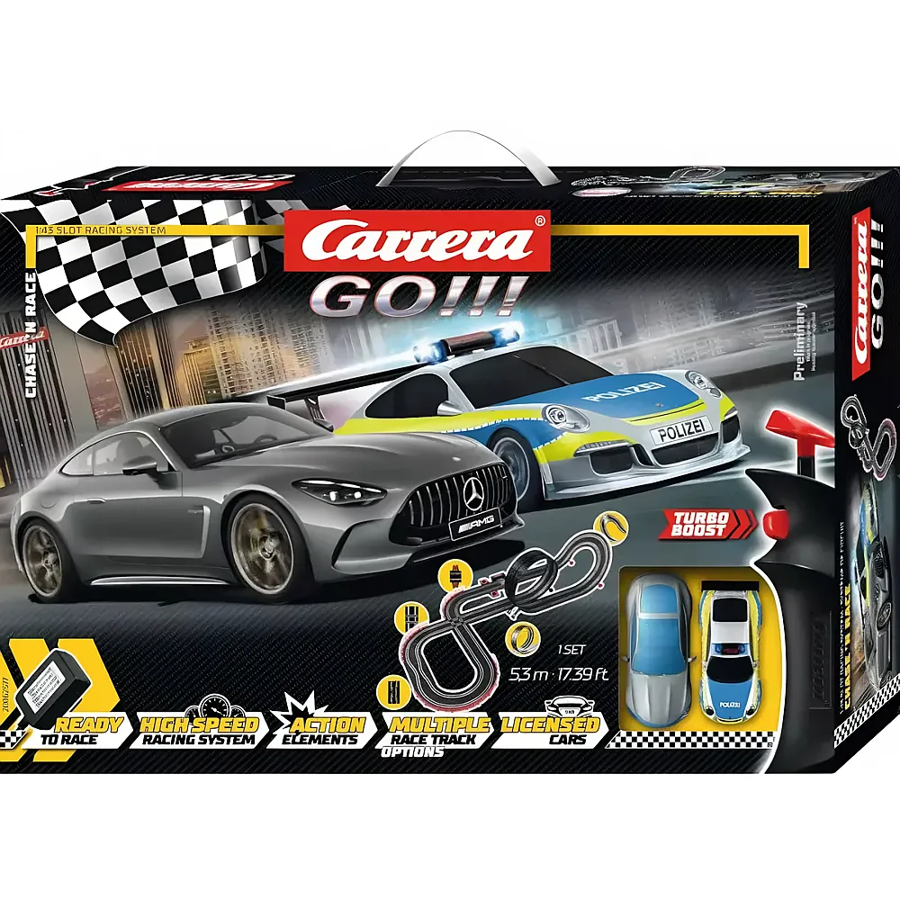 Carrera Go Porsche Chase n Race 5,3m