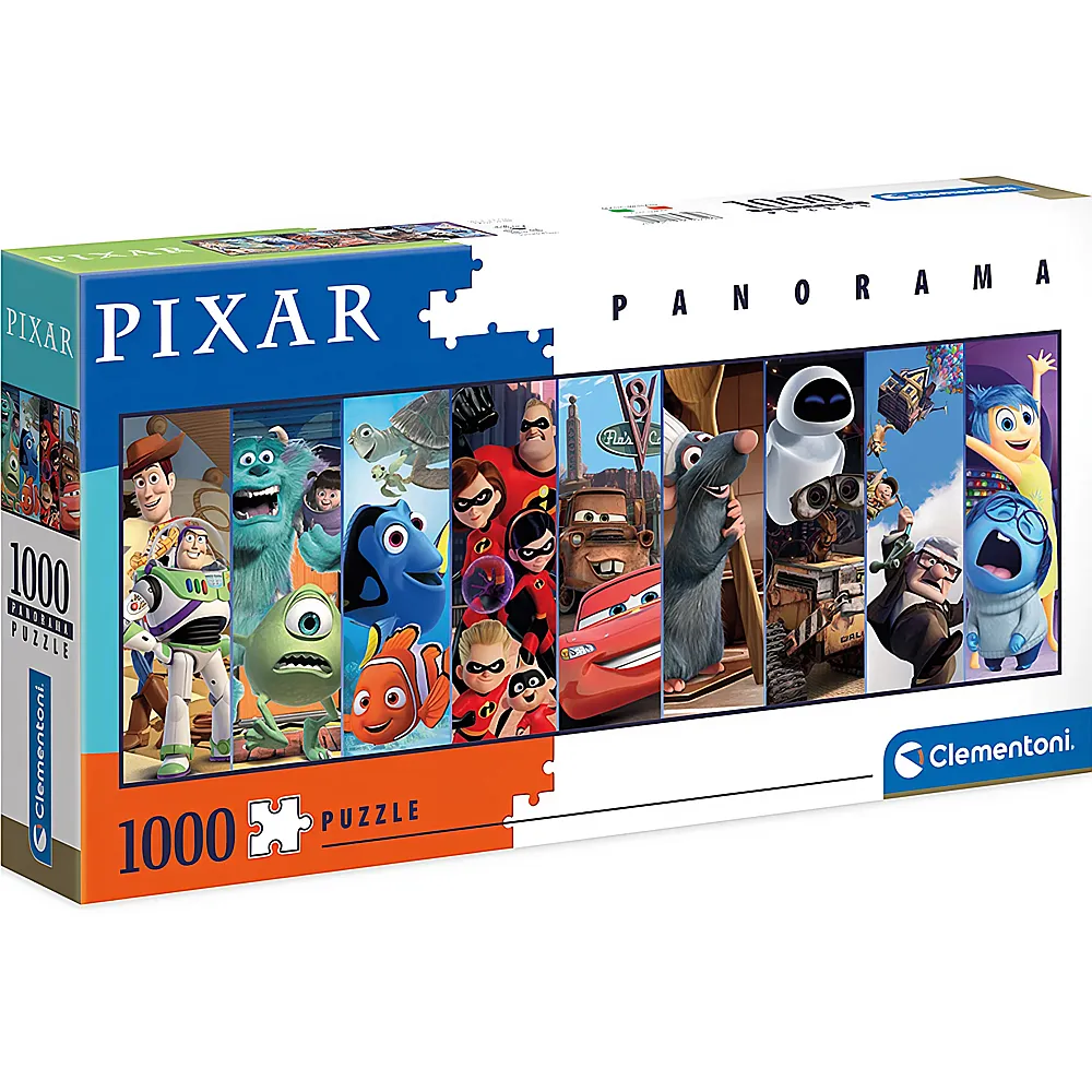 Clementoni Puzzle High Quality Collection Pixar Panorama 1000Teile