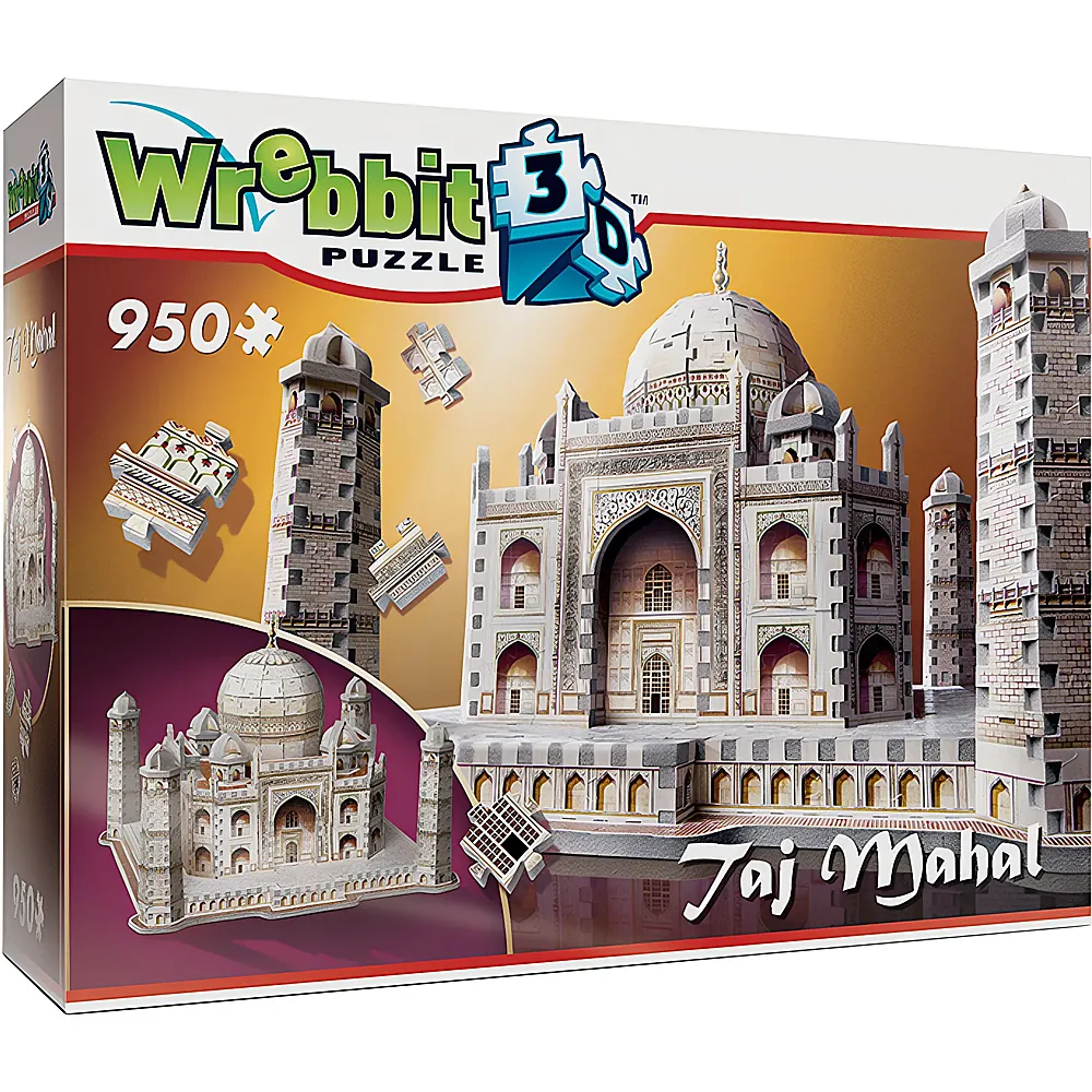 Wrebbit Puzzle The Classics Taj Mahal 950Teile
