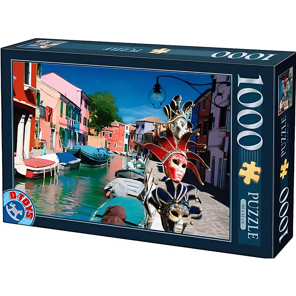 DToys Puzzle Italien - Burano 1000Teile