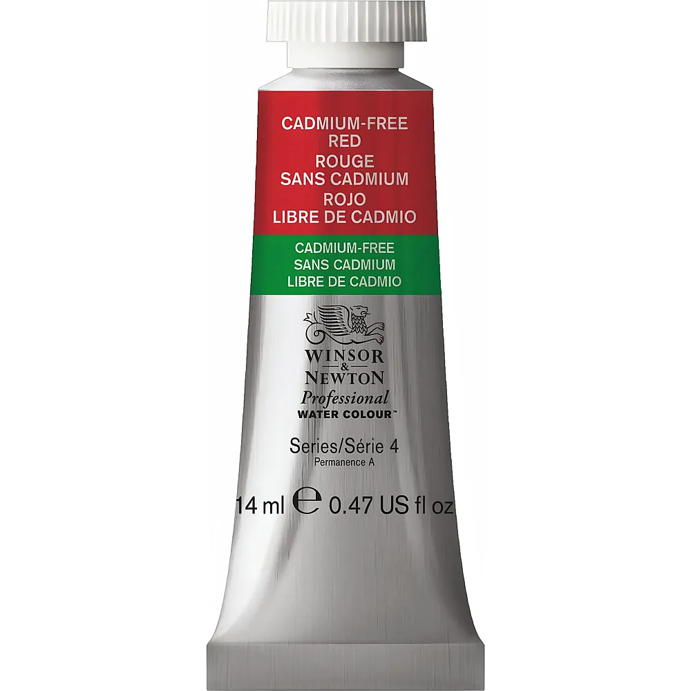 meinspielzeug - Winsor & Newton W&n Prof. Water Colour 14ml Tube Kadmiumfrei Rot