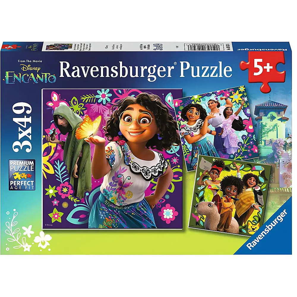 Ravensburger Puzzle Disney Encanto Lasst euch verzaubern 3x49