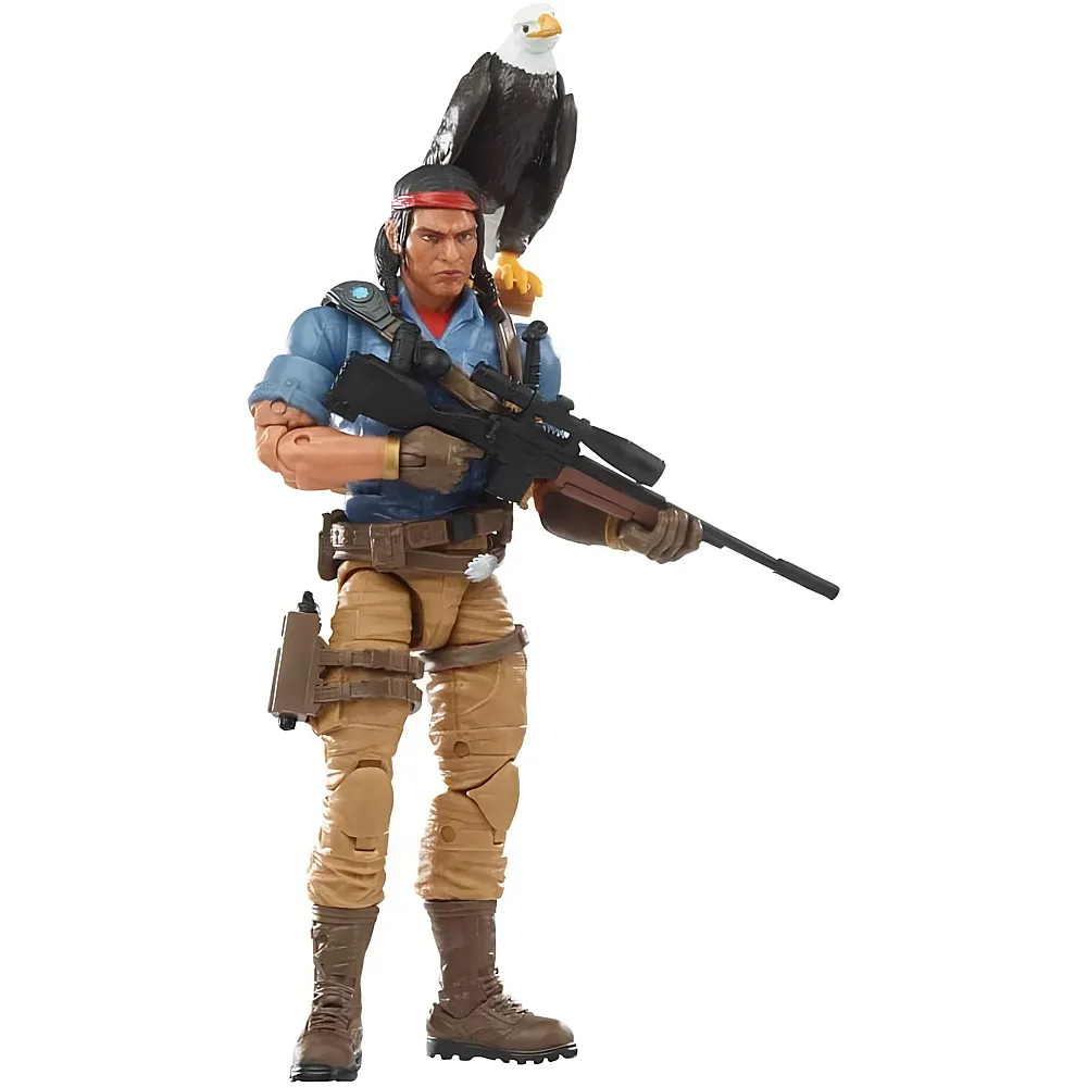 Hasbro G. I. Joe Classified Series Spirit Iron Knife Action Figure 36 Collectible Premium Toy, Multiple Accessories 6-Inch Scale Custom Package Art F4020