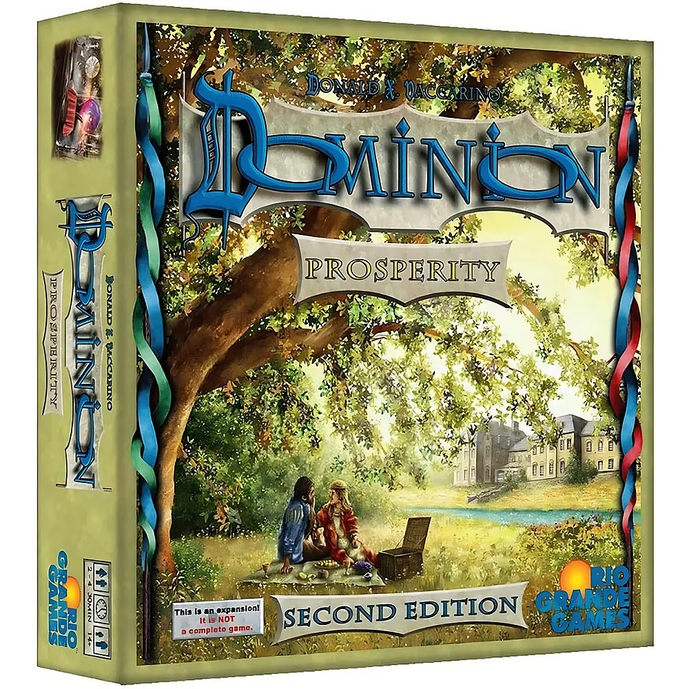 Rio Grande Games Dominion Dominion: Prosperity 2nd Edition Erweiterung  ab 14 Jahren, 2-4 Spieler, 30 Minuten RIO622 - Suche