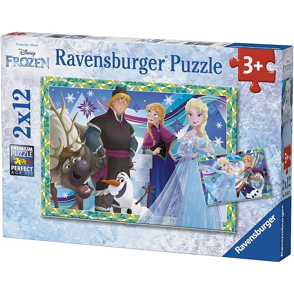 Ravensburger Puzzle Disney Frozen - 12 Teile