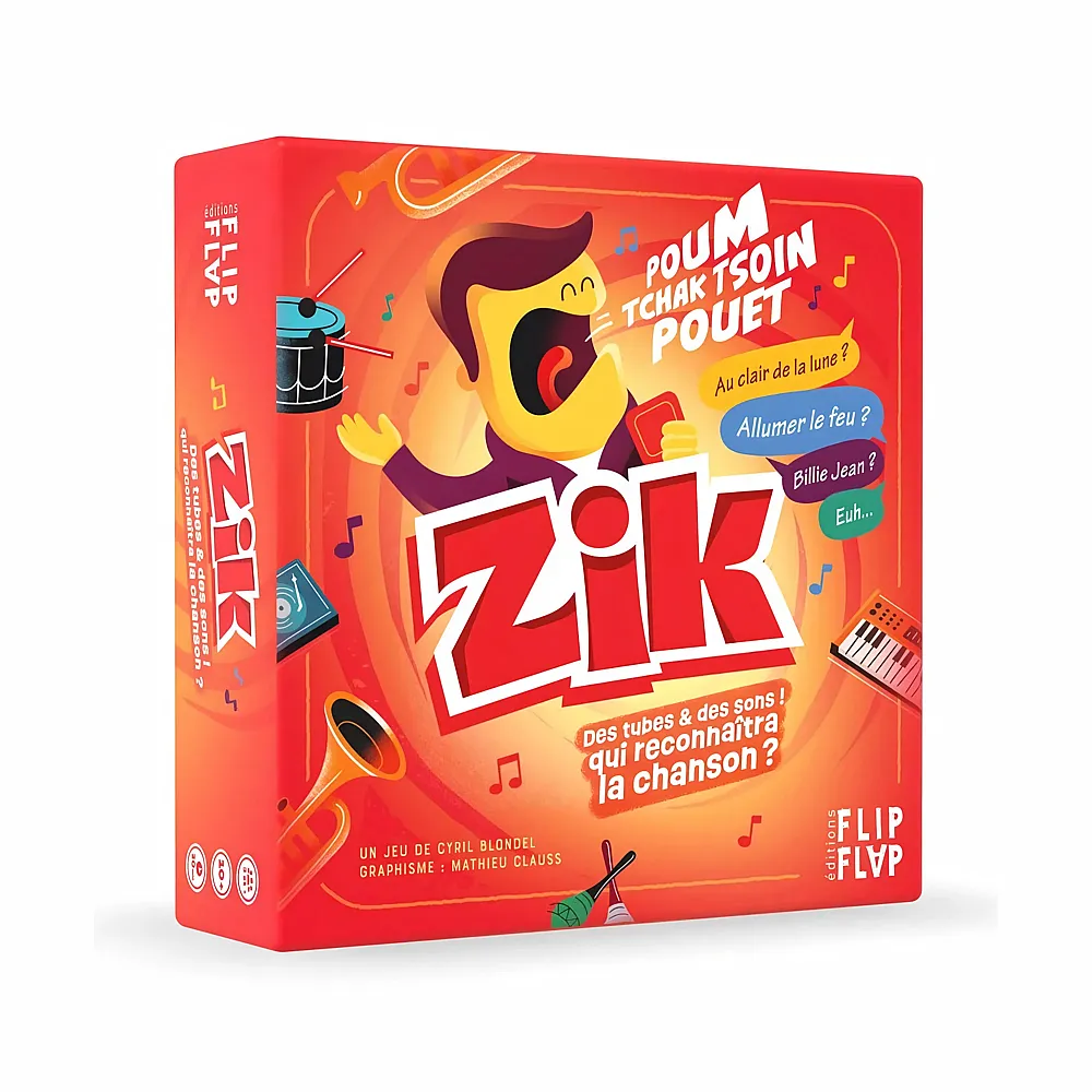 Flip Flap Editions Zik Nouvelle Edition FR