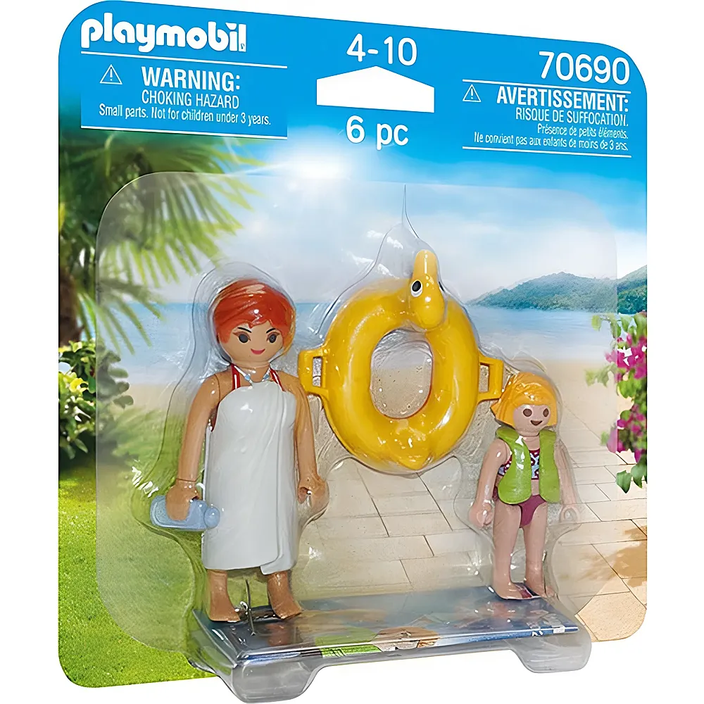 PLAYMOBIL FamilyFun DuoPack Aqua Park Badegste 70690