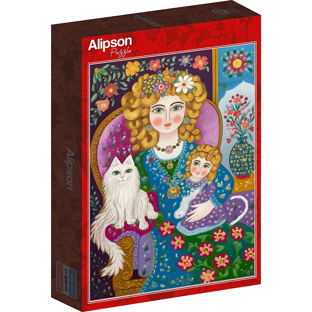 Alipson Puzzle Die Dame mit den Goldenen Haaren - 1000 Teile