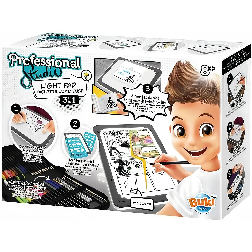 Buki Professional Studio 3in1 Leuchttablet