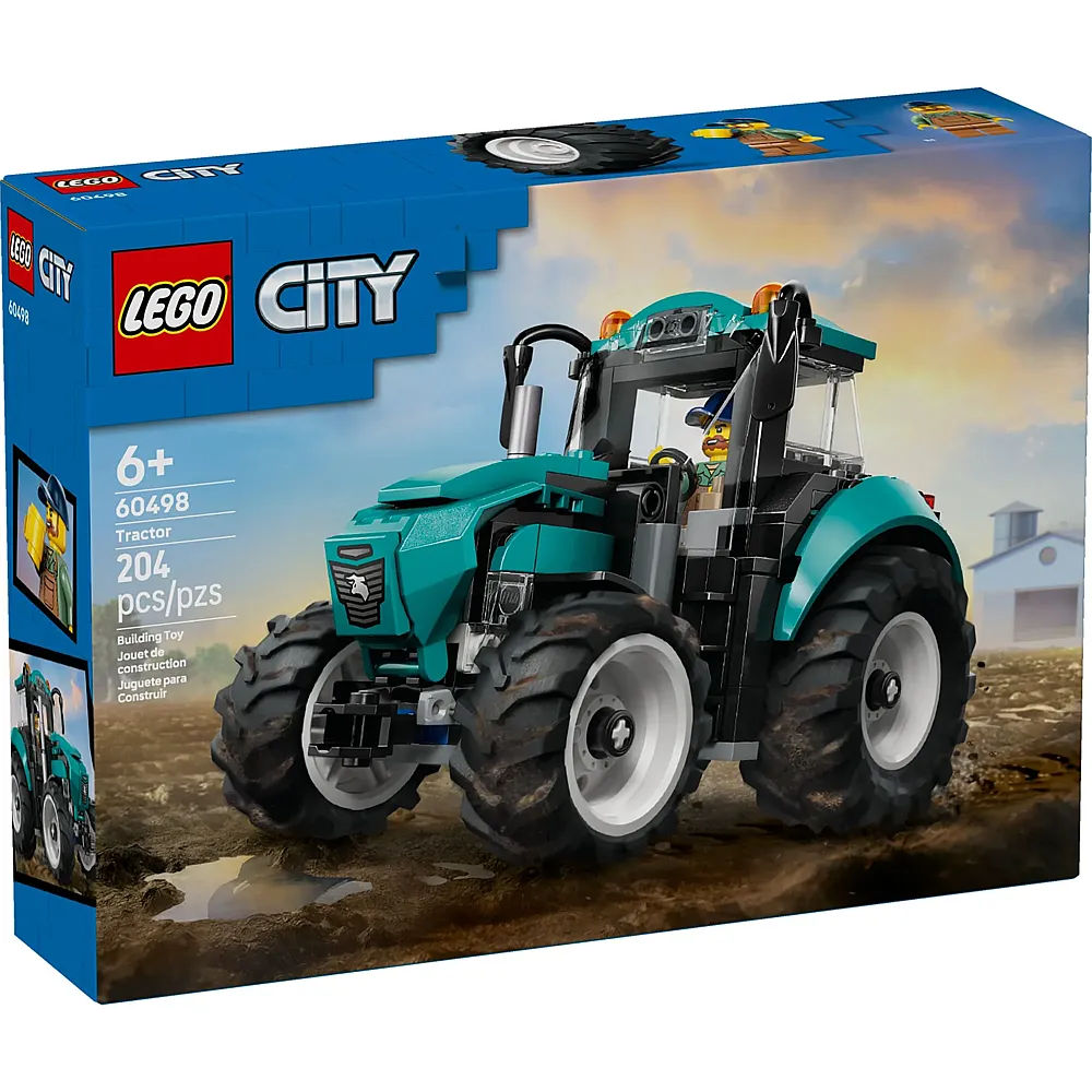 LEGO City Traktor 60498