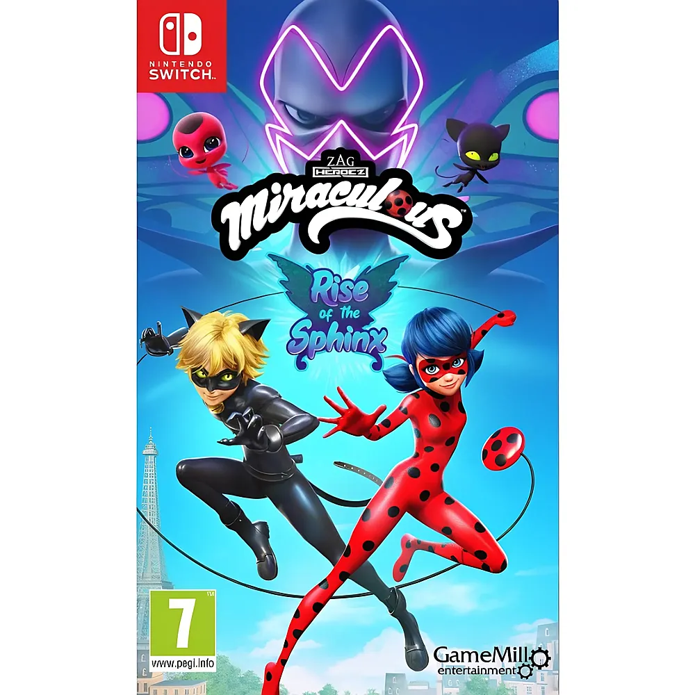 GameMill Switch Miraculous: Rise of the Sphinx