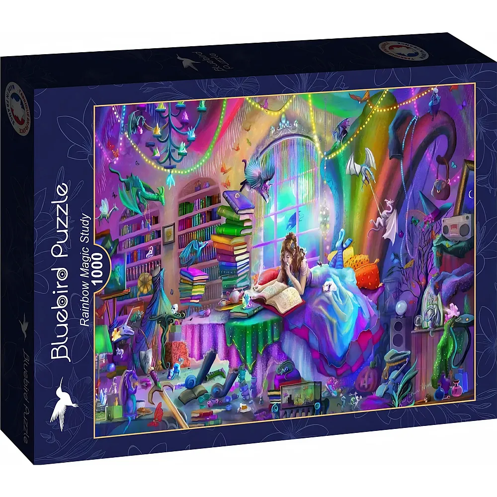 Bluebird Puzzle Regenbogen-Magie-Studie 1000Teile