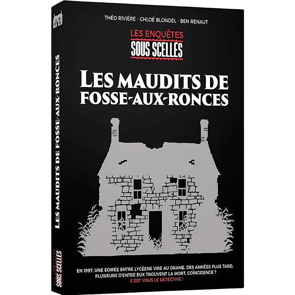 meinspielzeug - Gigamic Sous Scelles: Les Maudits de Fosse-Aux-Ronces - Franais | Kennerspiele