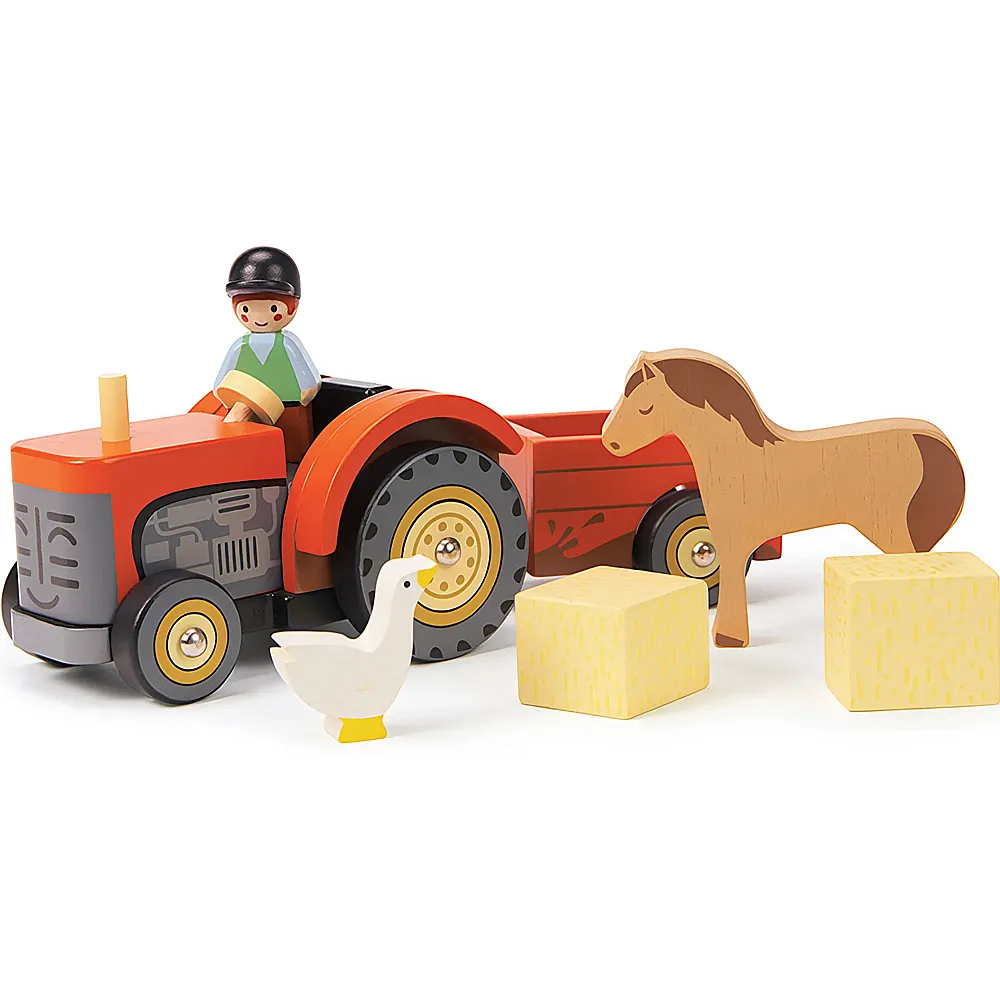 Tender Leaf Toys Kleinkind Traktor | Spielzeugautos