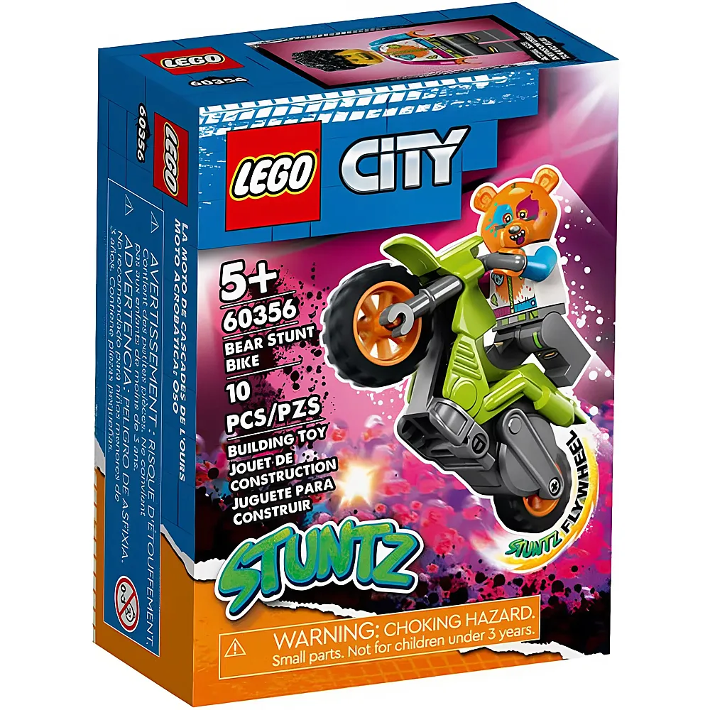 LEGO City Stuntz Bren-Stuntbike 60356