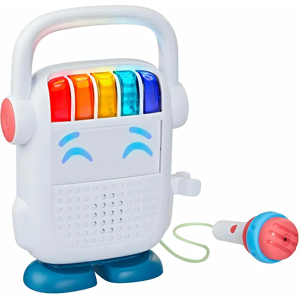 Hasbro Playskool Rock n Roll Bot, Bluetooth Lautsprecher und stimmverzerrendes Karaoke-Mikrofon Spielzeug