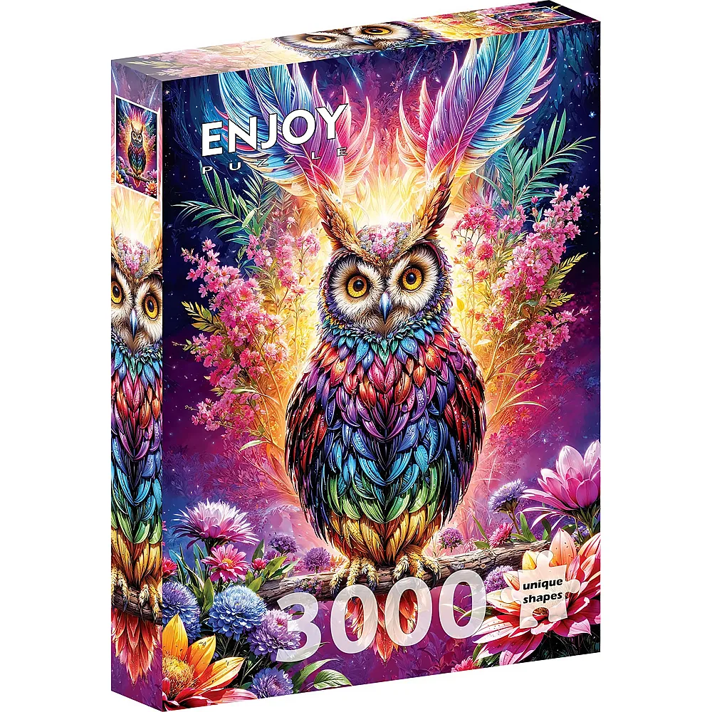Enjoy Puzzle Neon Owl - 3000 Teile