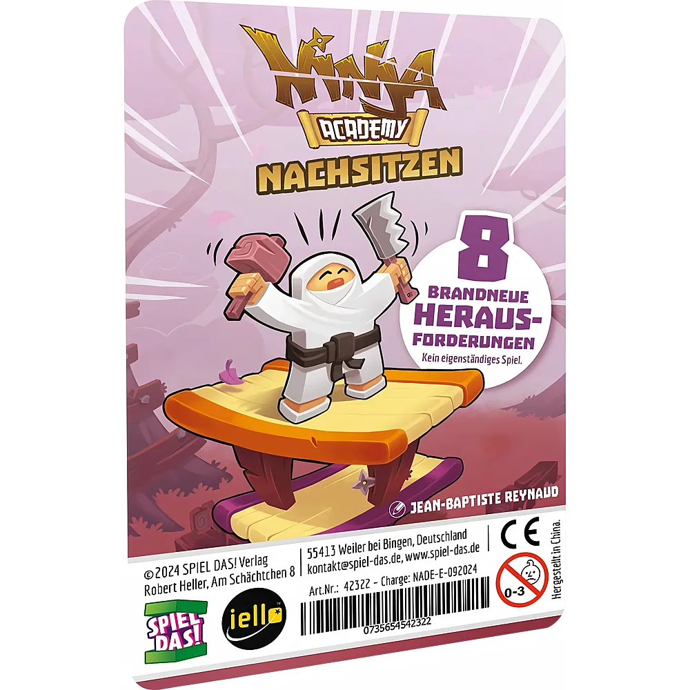 Spiel Das Ninja Academy - Nachsitzen d