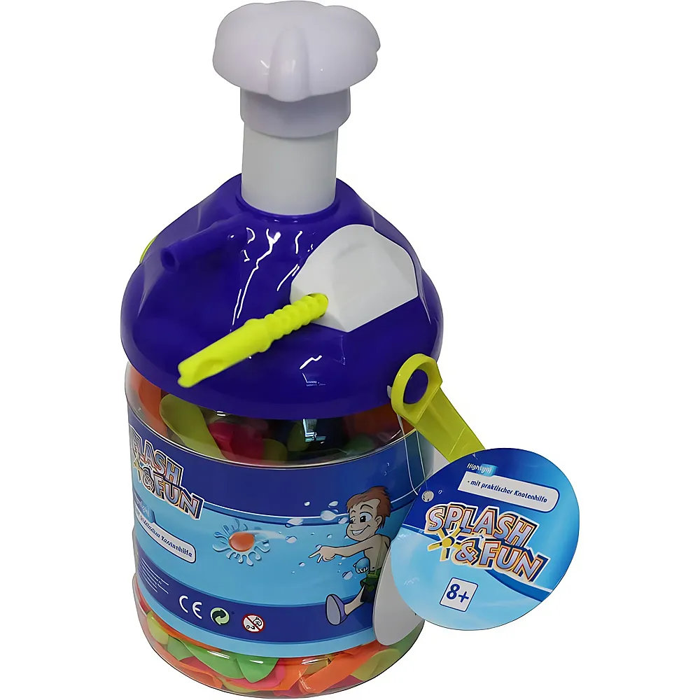 Splash & Fun Wasserbombenpumpe,inkl. 150 Wasserb. - Suche