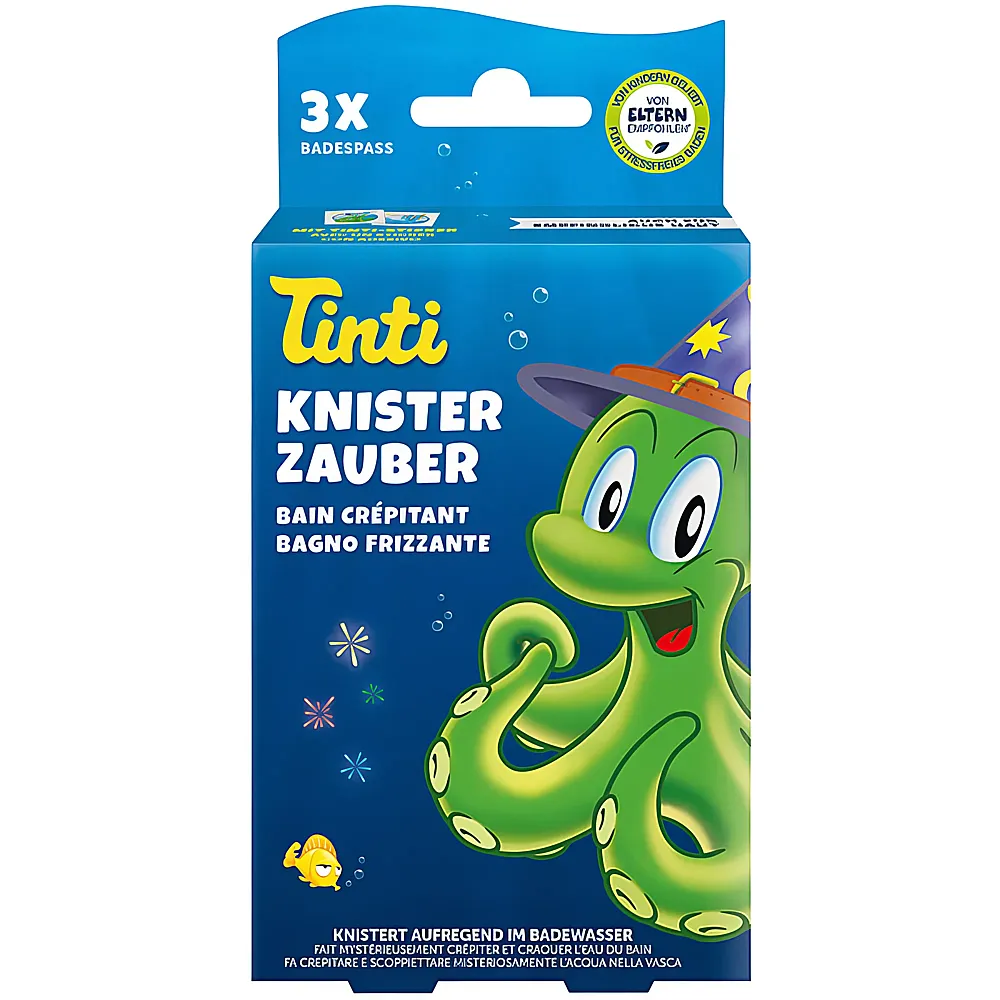 Tinti Knisterzauber 3er Pack | Badespielzeug