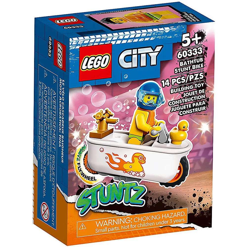 LEGO City Stuntz Badewannen-Stuntbike 60333