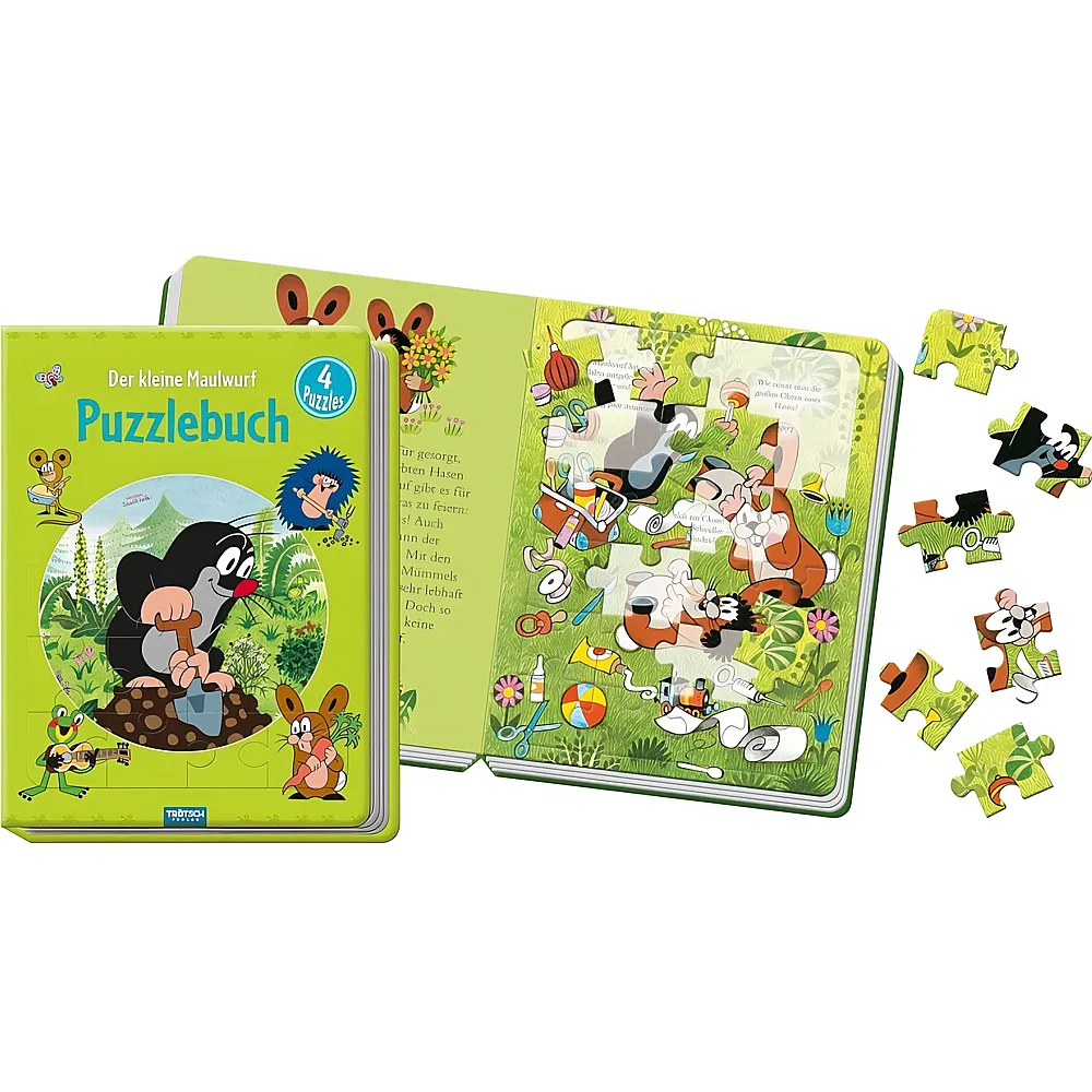 Tr�tsch Verlag Der kl. Maulwurf Puzzlebuch - Suche