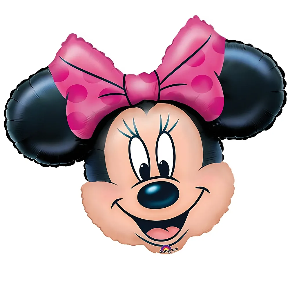 Amscan Folienballon Minnie Mouse 58x71cm | Kindergeburtstag