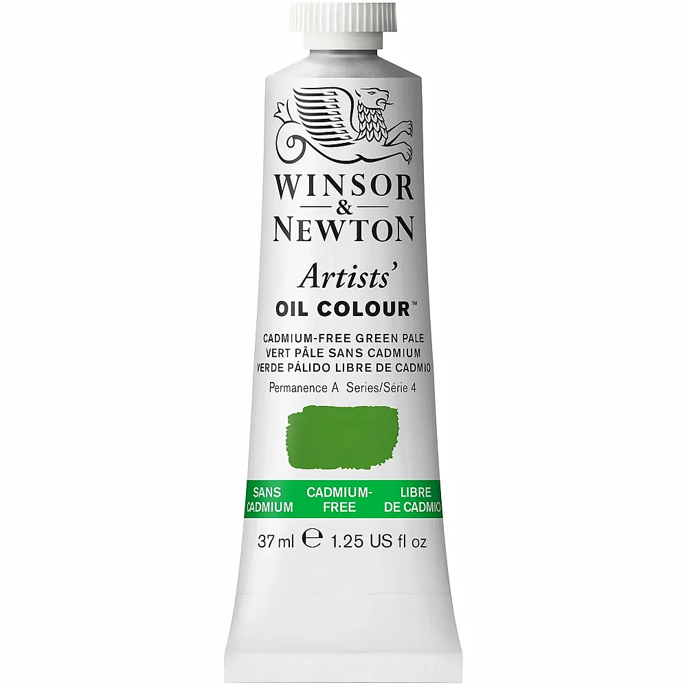 meinspielzeug - Winsor & Newton Artists �lfarbe Kadmiumfrei Gr�n Hell 37ml | Farbe & Kreide