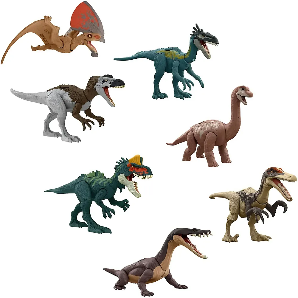 Mattel Jurassic World Danger Pack Sortiment - Dinosaurier