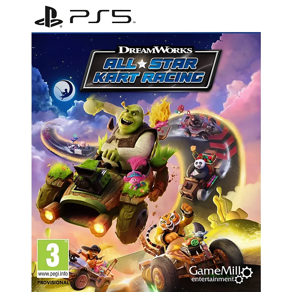 GameMill Entertainment Dreamworks All-Star Kart Racing PS5 D