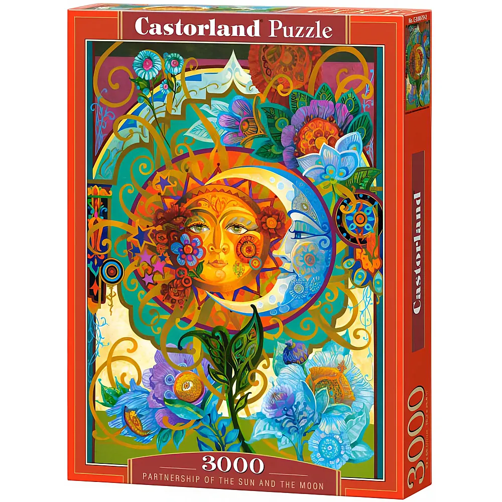Castorland Puzzle Partnerschaft von Sonne und Mond 3000Teile