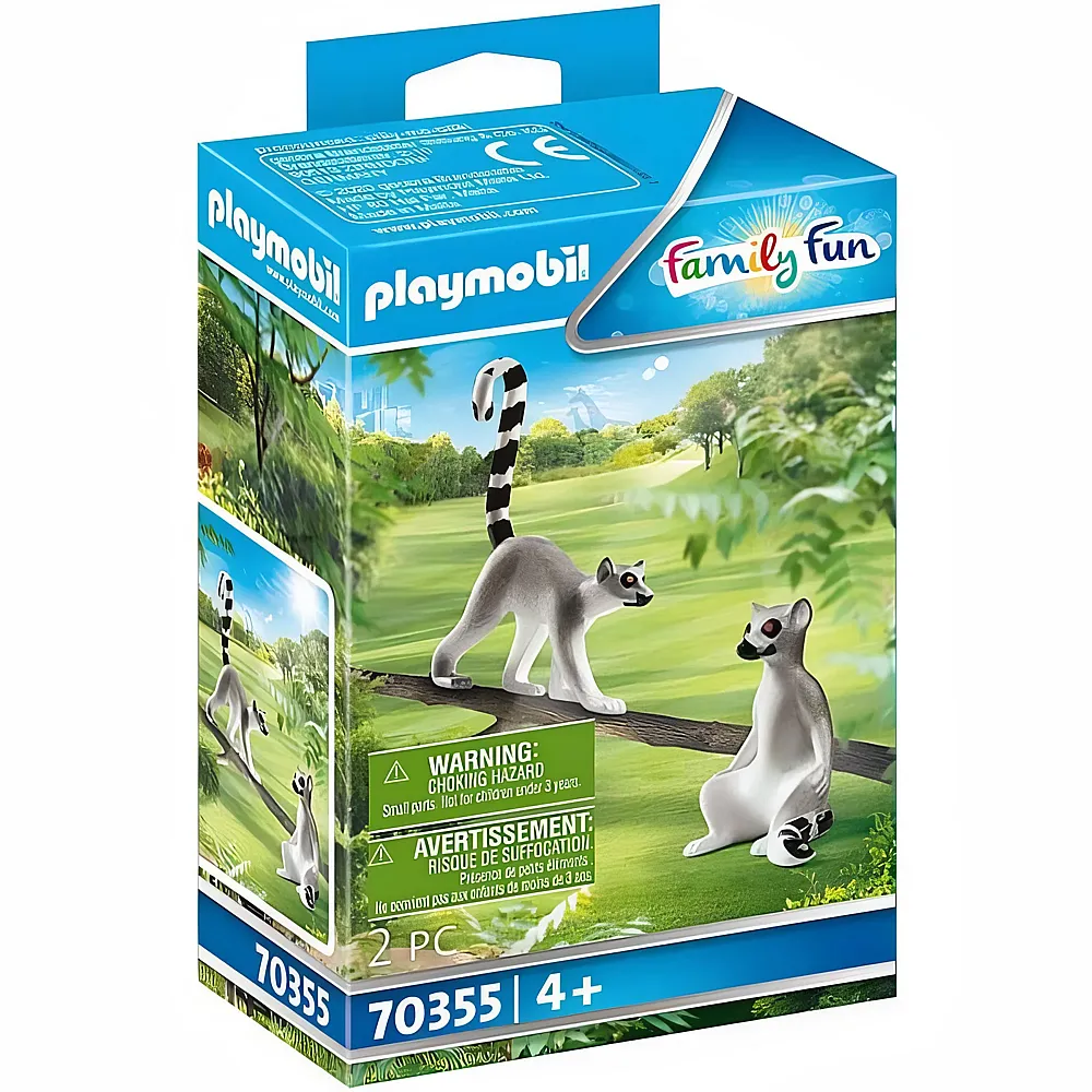 PLAYMOBIL FamilyFun Zoo 2 Kattas 70355
