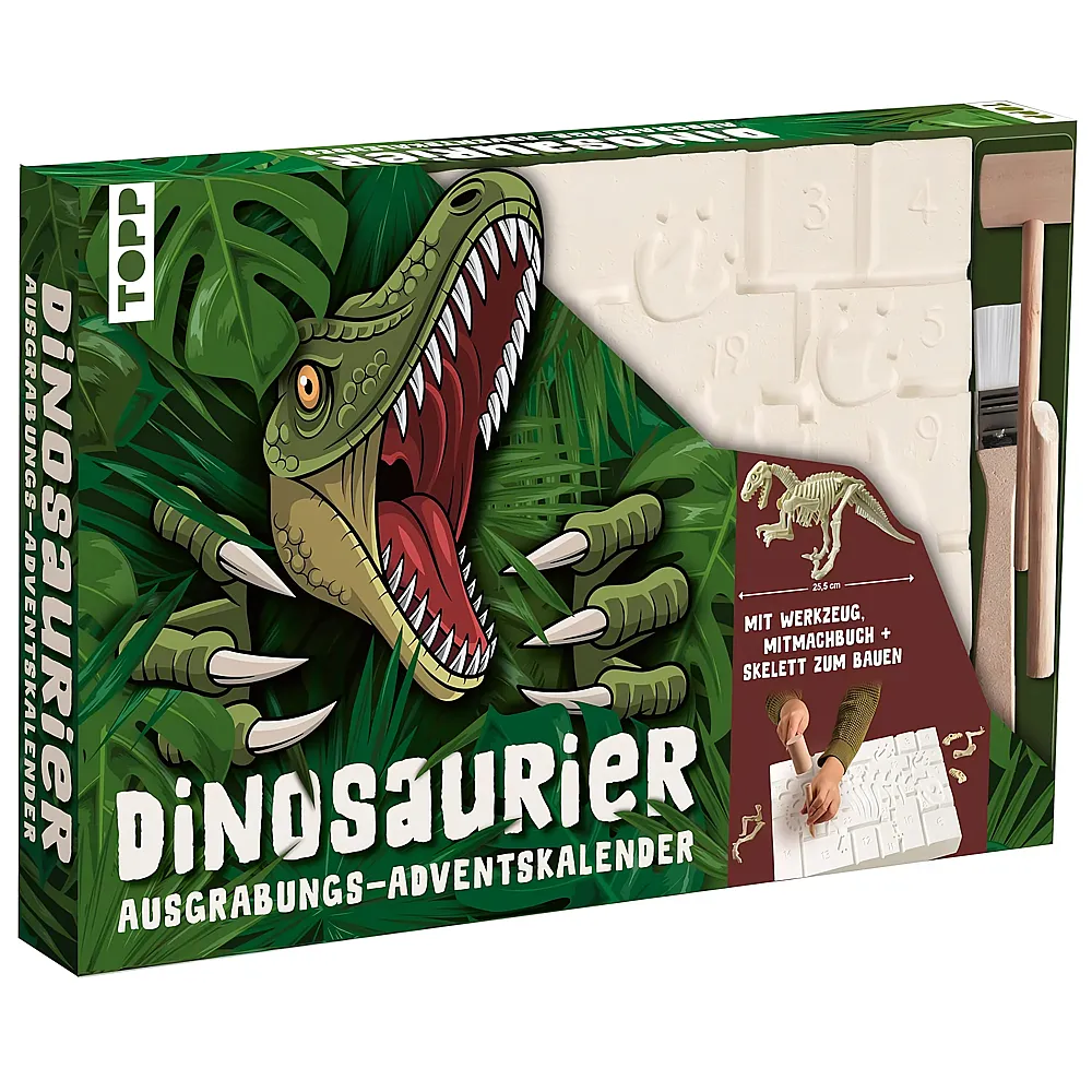 Frechverlag Dinosaurier Ausgrabungs Adventskalender
