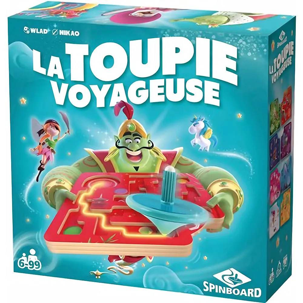 Blackrock Games Spinboard, La Toupie Voyageuse - Franais