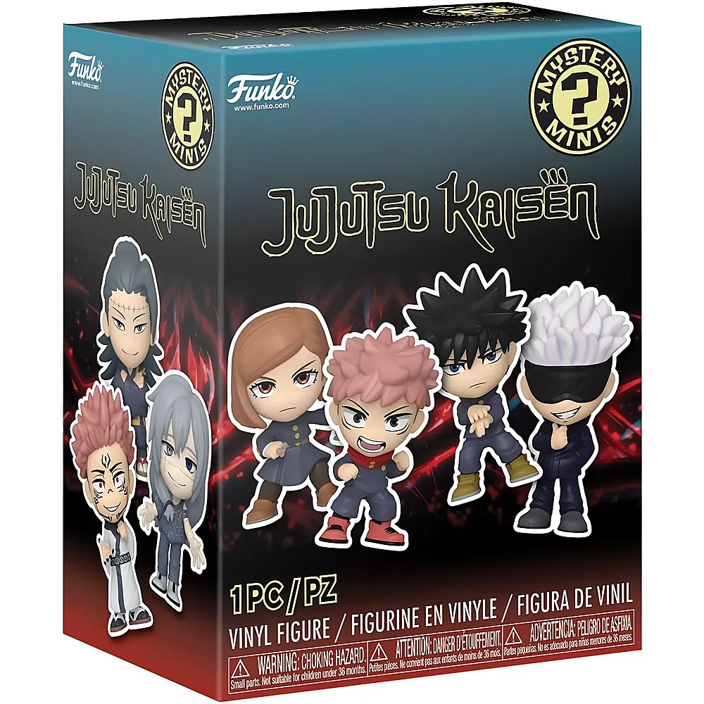 Funko Mystery Minis Jujutsu Kaisen Blindpacks im Thekendisplay