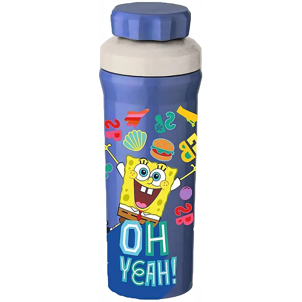 Koziol Wasserflasche OLLI SPONGEBOB 500ml - Suche