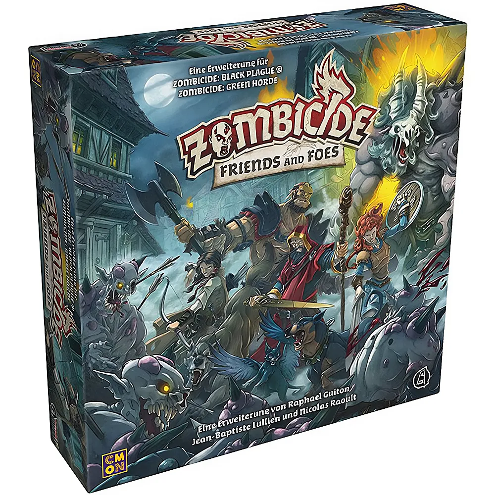 Asmodee Zombicide Friends and Foes Erweiterung