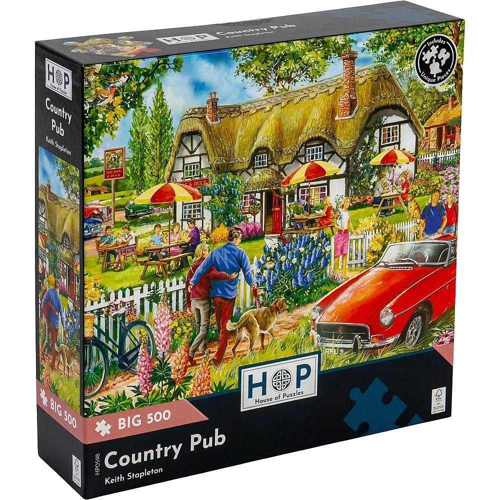 HOP - House of Puzzles Country Pub - 500 Teile