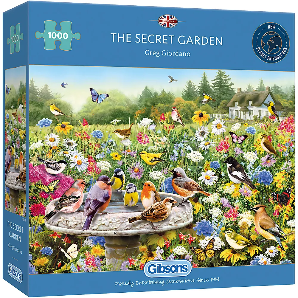 Gibsons Puzzle Greg Giordano The Secret Garden 1000Teile