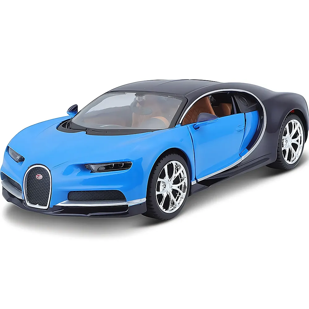 Maisto 1:24 Bugatti Chiron Blau