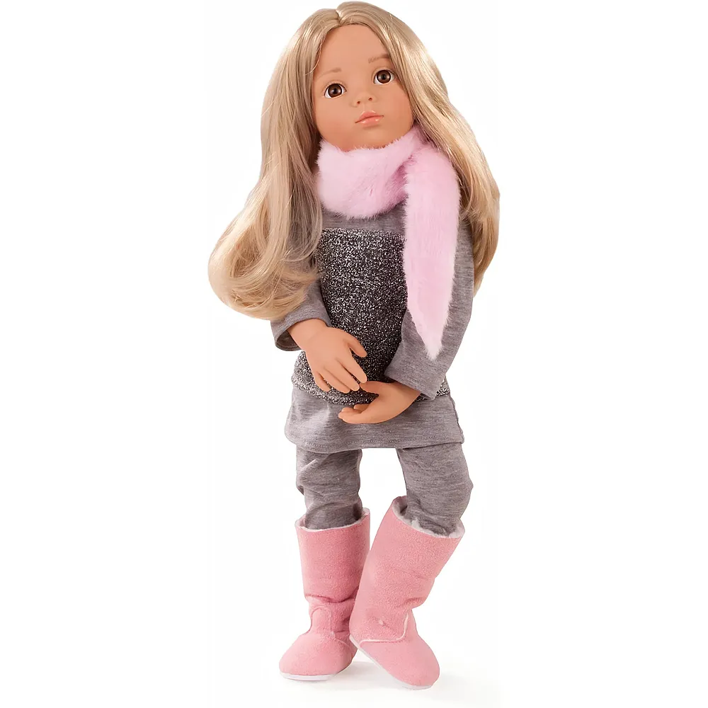 G�tz Happy Kidz Emily geht ins Kino Puppe  50 cm grosse Multigelenk  Stehpuppe mit blonden Haaren, braunen Augen  6