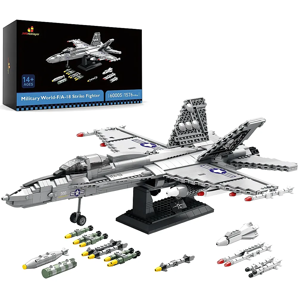 JMBricklayer Military F/A-18 Strike Fighter