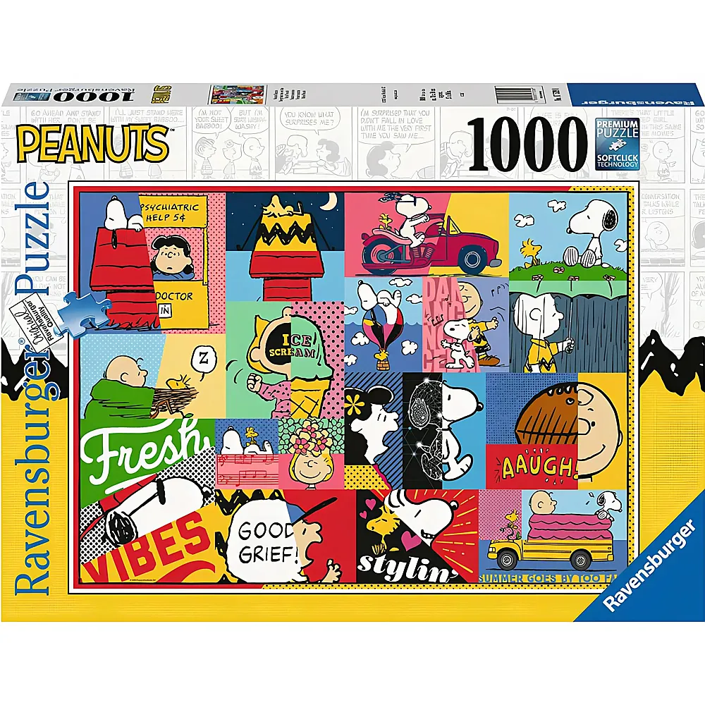 Ravensburger Puzzle Peanuts Moments 1000Teile