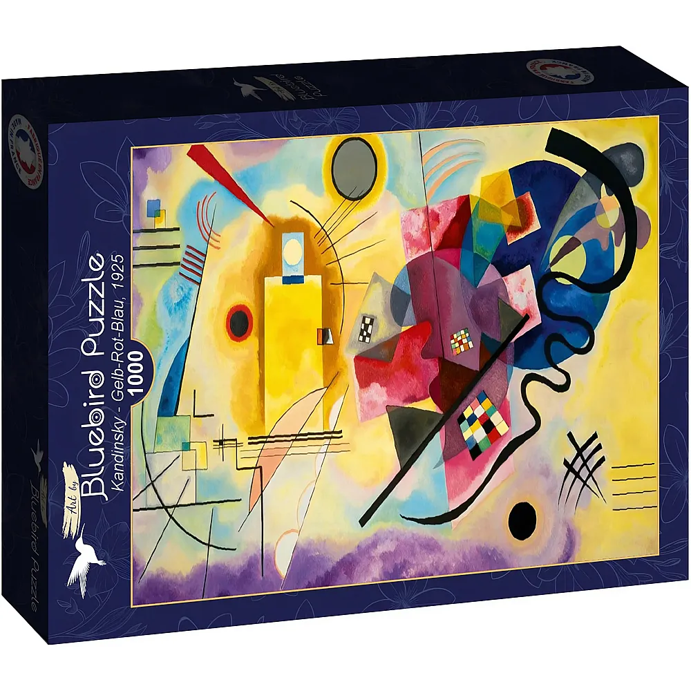 Bluebird Puzzle Vassily Kandinsky Gelb-Rot-Blau, 1925 1000Teile