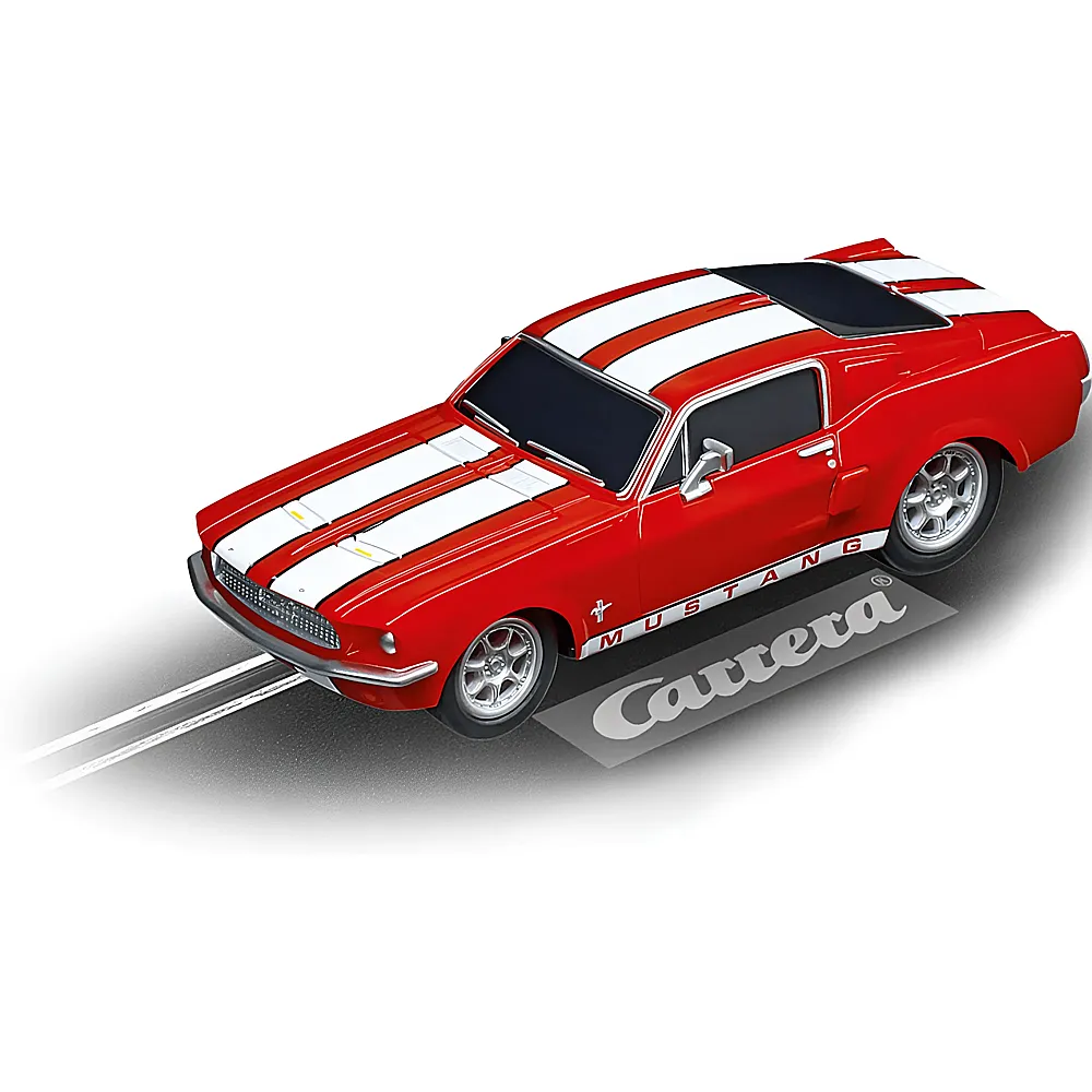 Carrera Go Ford Mustang '67 Racing Red | Rennbahn Fahrzeuge